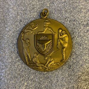 Rusty Dugan S.C.L.L  Allstars ‘93  Medal Metal Gold Tone